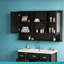 Grands armoires à pharmacie avec rangement, salle de bain murale moderne en bois MDF