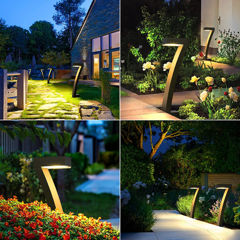 Solar Powered Integrated LED Pathway Light Pack