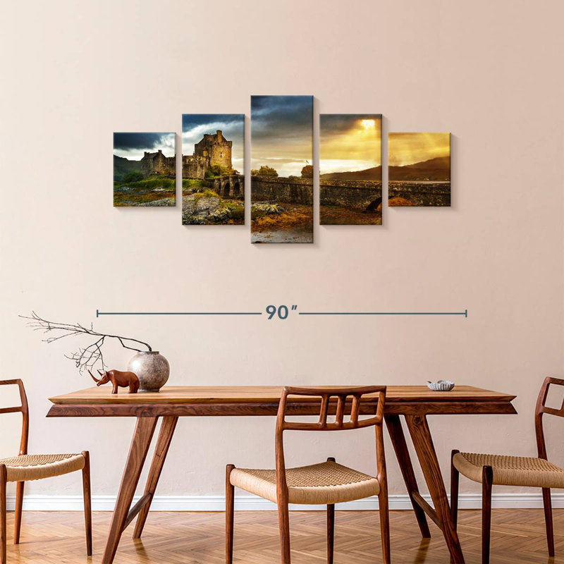 Eilean Donan Castle, 36" H x 80" W