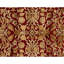 High-Quality Hand-Knotted Red And Black Area Rug