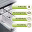 Morningside Drive Plastic Desk Organiser Set