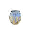 Cinisi - Small Planter - Antique White, Blue Drip