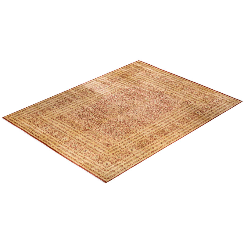 Classic One-of-a-Kind 9' 3" X 12' 4" Hand Knotted Area Rug