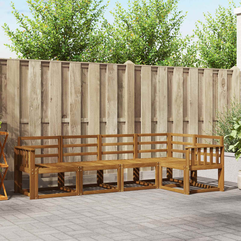  Outdoor Sofa Set Sectional Garden Furniture Terrace Seating Modern