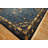 Wool Hand Knotted Pile Blue Rectangle 1920s Antique Rug