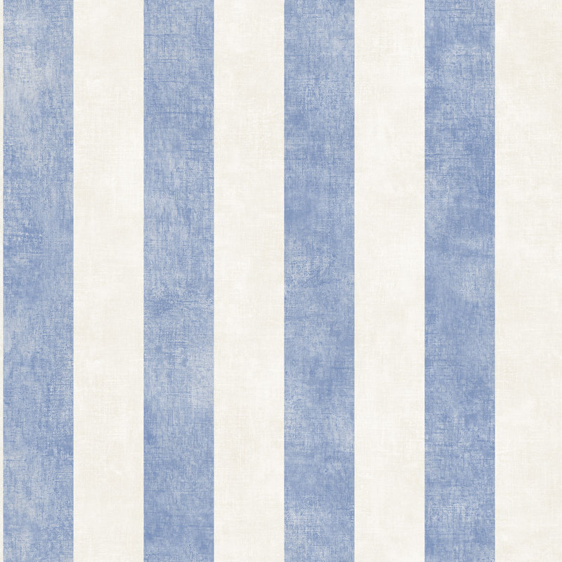 Dristy 10m x 52.8cm Matte Wallpaper Roll, Blue/Beige