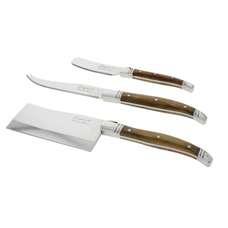 Hixon 3 Piece Laguiole Cheese Serving Set