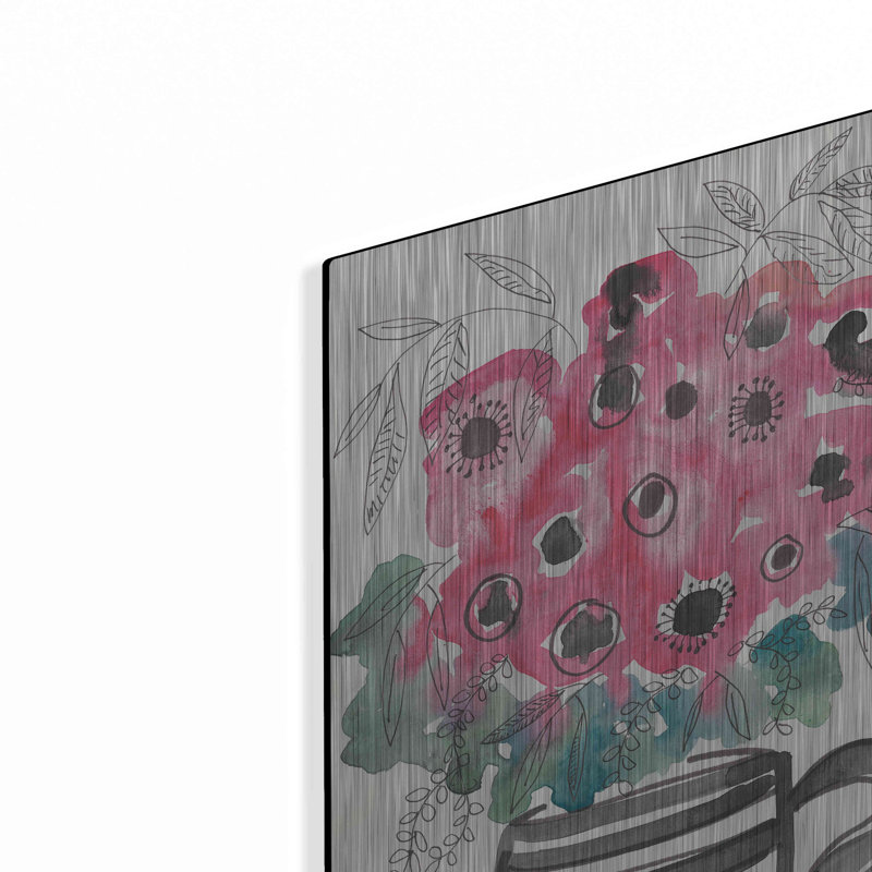 «Poppies For Breakfast» par Kait Rob «Poppies For Breakfast» par Kait Roberts, H 16 po x l 12 po