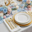 150 Pieces Gold Plastic Disposable Cutlery Set - Metallic Plastic Silverware With A Hammered Finish-50 Sets
