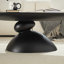 Table basse ovale 47,27 "Lucky Stone (table incluse seulement)-1599800280