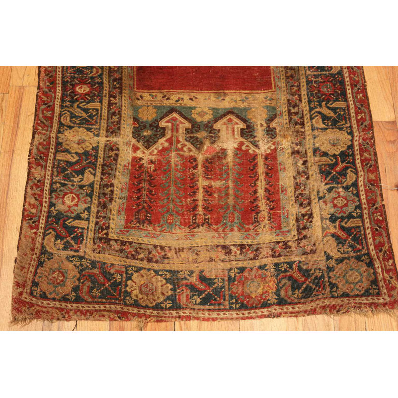 One-of-a-Kind Rectangle 3'3" X 5'8" Hand Knotted Area Rug