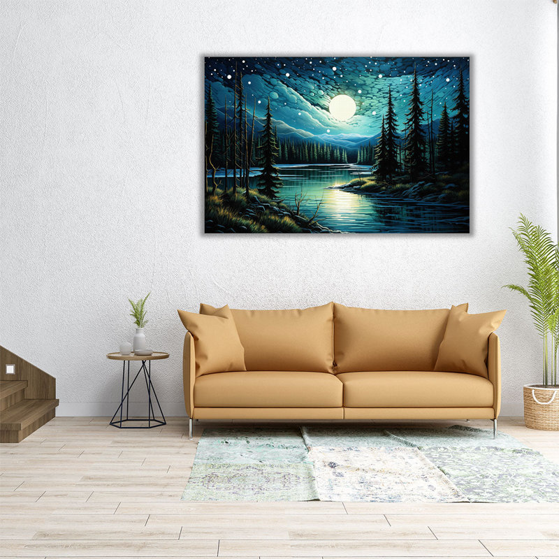 " The New Age Starry Night ", 40'' H x 60'' W