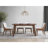 Walnut Finish Dining Table