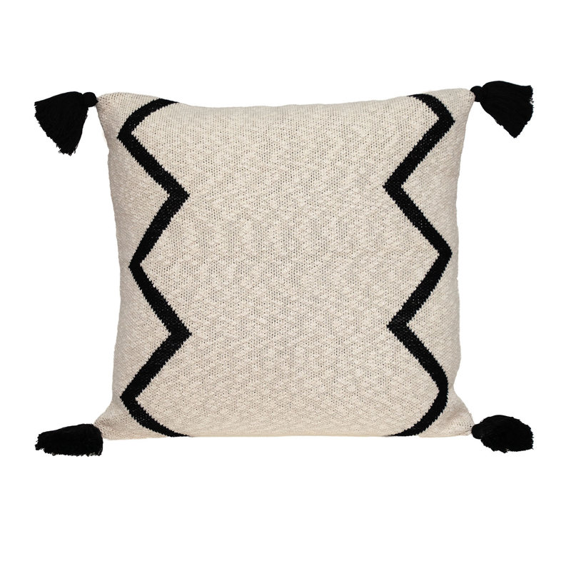 Chevron Cotton Throw Pillow