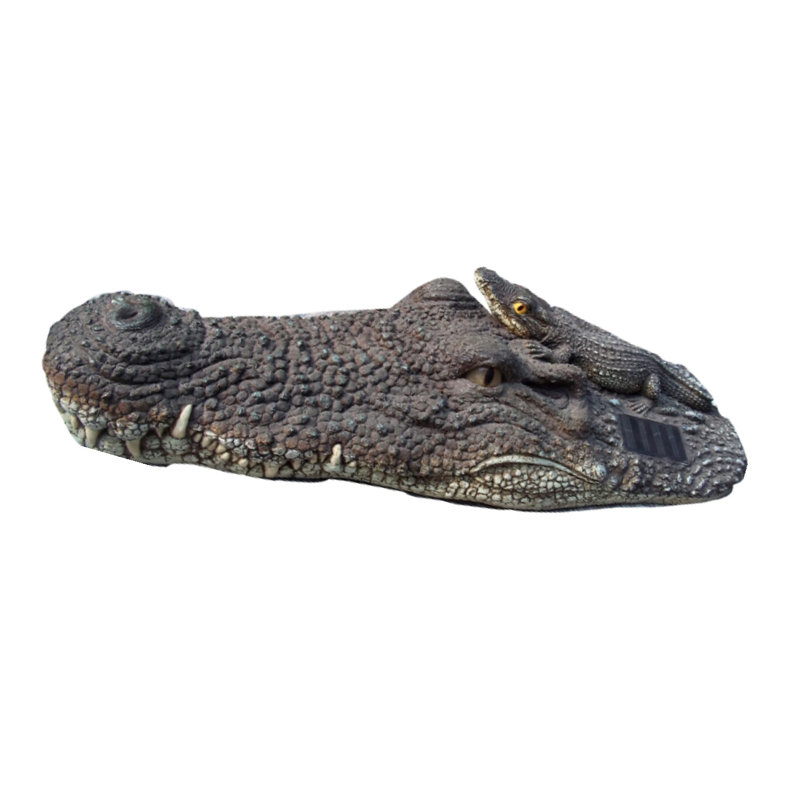 Statue de flotteur de crocodile