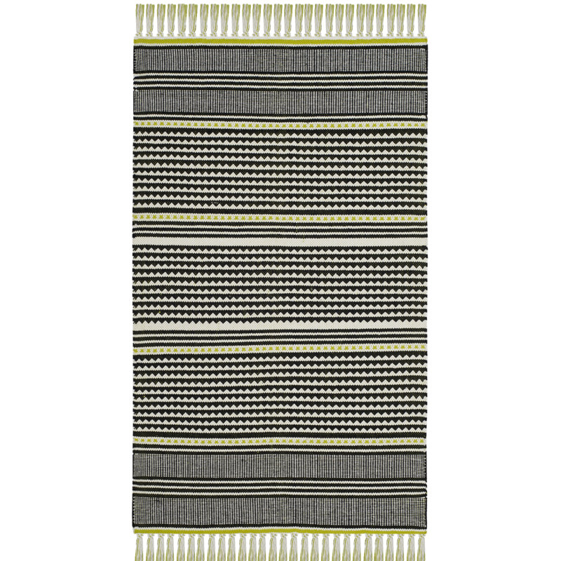 Granada Hand Woven Performance Striped Rug, Rectangle 3' x 5'