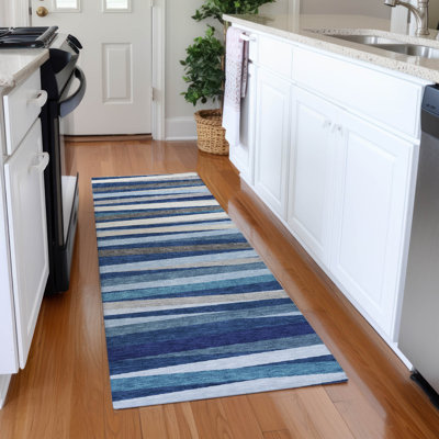  Machine Washable Indoor/Outdoor Chantille ACN997 Gray Area Rug