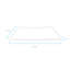 Medium Brutus Tough Chew Resistant Comfort Mat, Blue-114457573-129903471