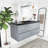 Ellese 48'' Wall Mounted Single Bathroom Vanity with Quartz Top