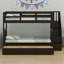 Lit superposé avec trois tiroirs pour la chambre à coucher-594155653