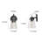 Leteefah 1-Light 10" H Outdoor Wall Lantern