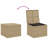 Water Resistant Poly Rattan Deck Box-97884562