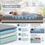 Matelas Kitterman en mousse à mémoire de forme et gel rafraîchissant, confort enveloppant, housse respirante et noyau de soutien haute densité, fermeté moyenne, certifié Greenguard Gold.-1169329178-1169329181