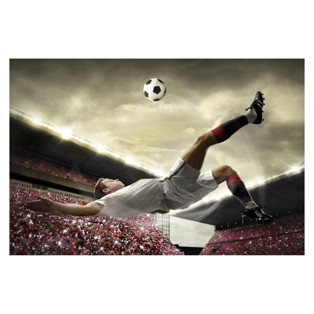 Strukturierte Fototapete Football Action 2,9 m x 432 cm