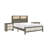 1Pc Queen Size Platform Storage Bed