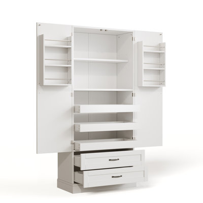 Tall Kitchen Cabinet With Shelves