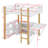  Full Loft Bed with Bookcase by FINEAK
