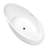 66.9'' x 31.5'' Soaking Fiberglass Bathtub