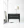 Commode 3 tiroirs l 47,5 po Melange