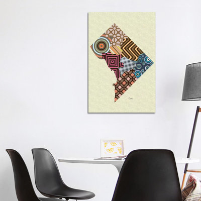 Washington DC - Wrapped Canvas Print