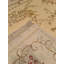Original Hand Knotted Traditional Pattern Cream Wool and Silk Rug
