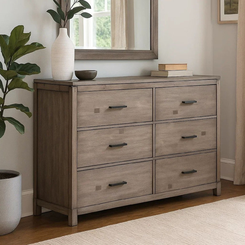 Commode double 6 tiroirs