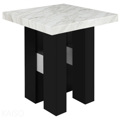 Table de bar blanche