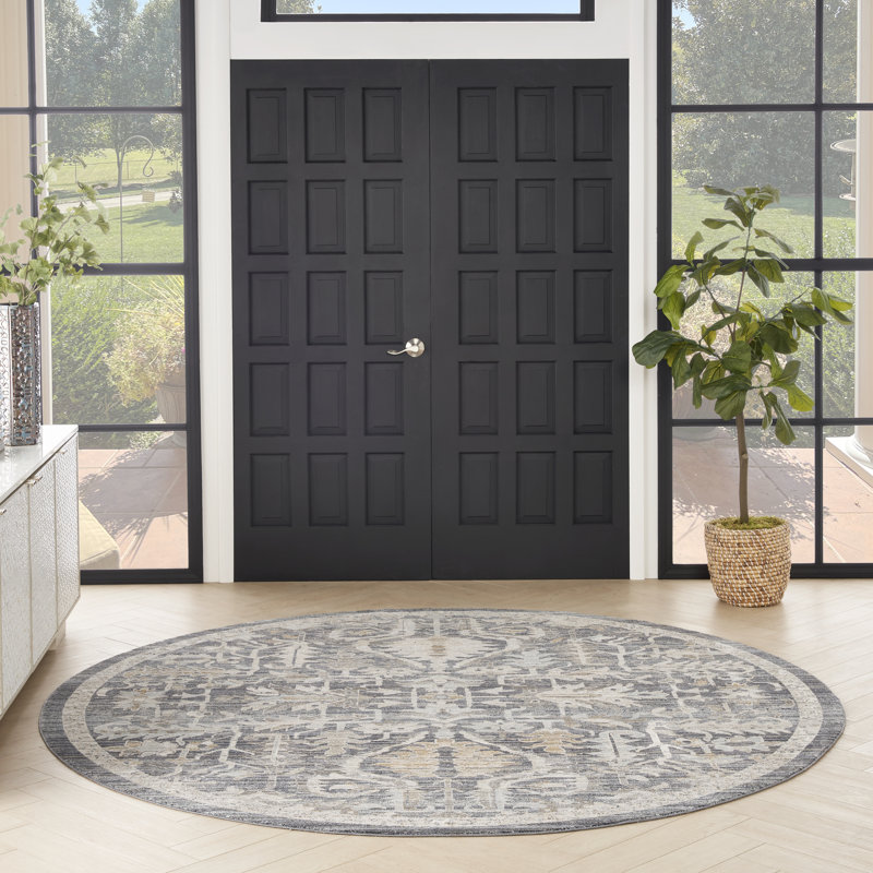 Crocifisso Oriental Area Rug, Round 239cm