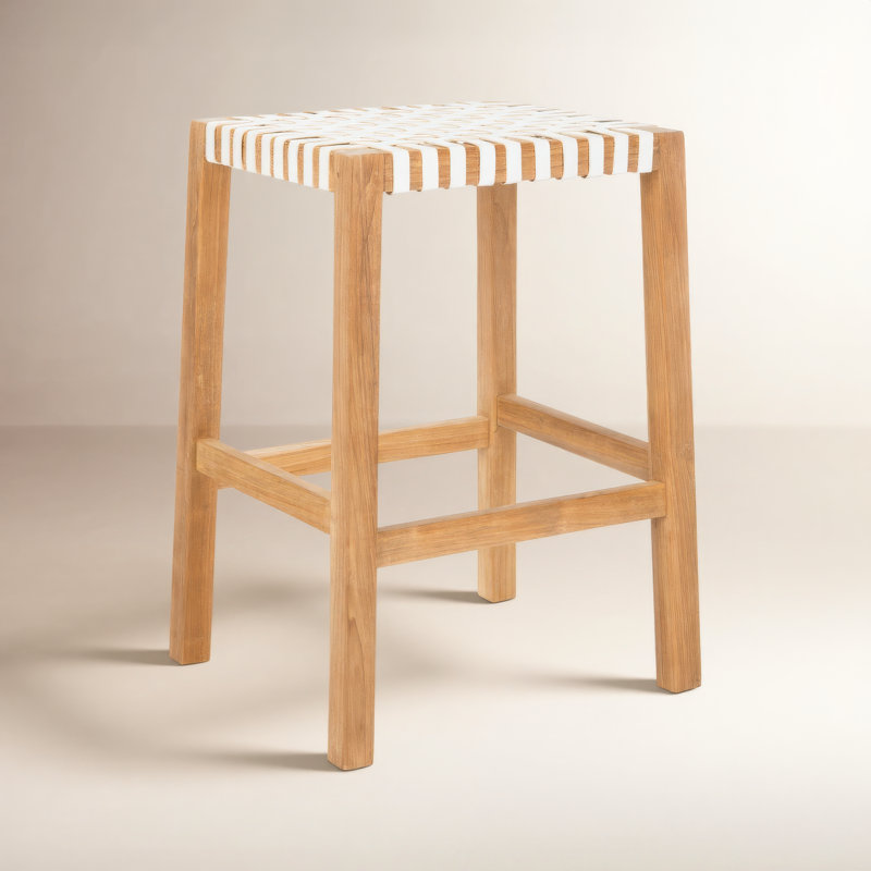 Tabouret Boulevard, Blanc