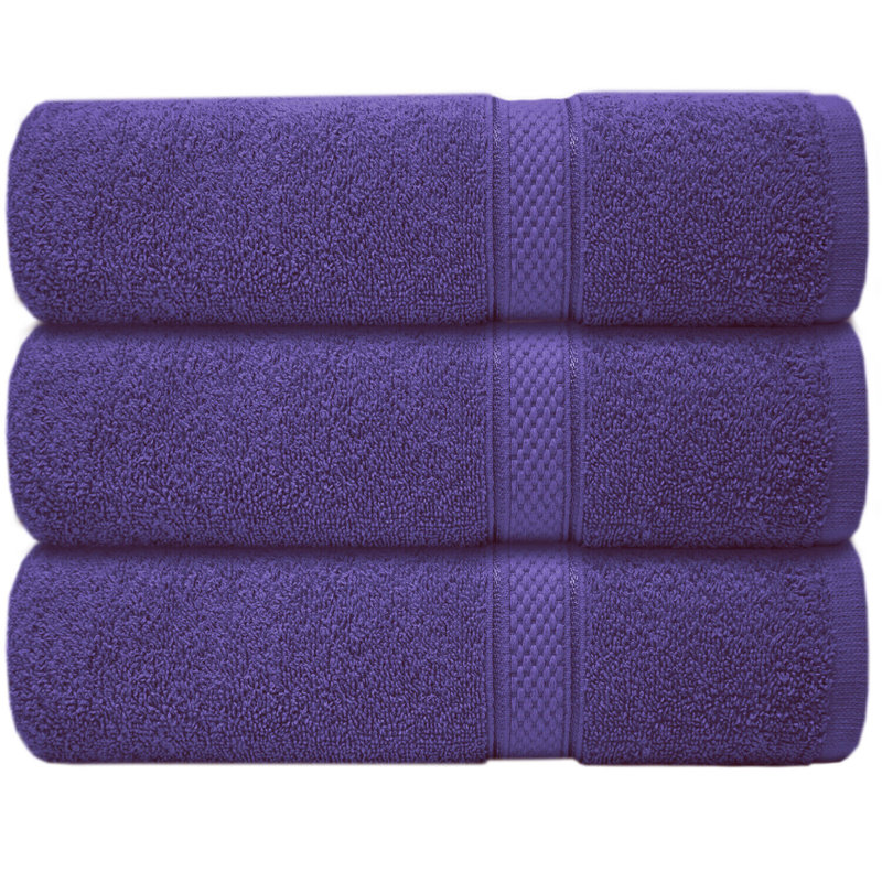 Fillbert Midweight Bath Towel, Purple