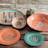 Tossed Feather 11'' Melamine Dinner Plate