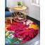Tapis rose / vert Rizer-19498572