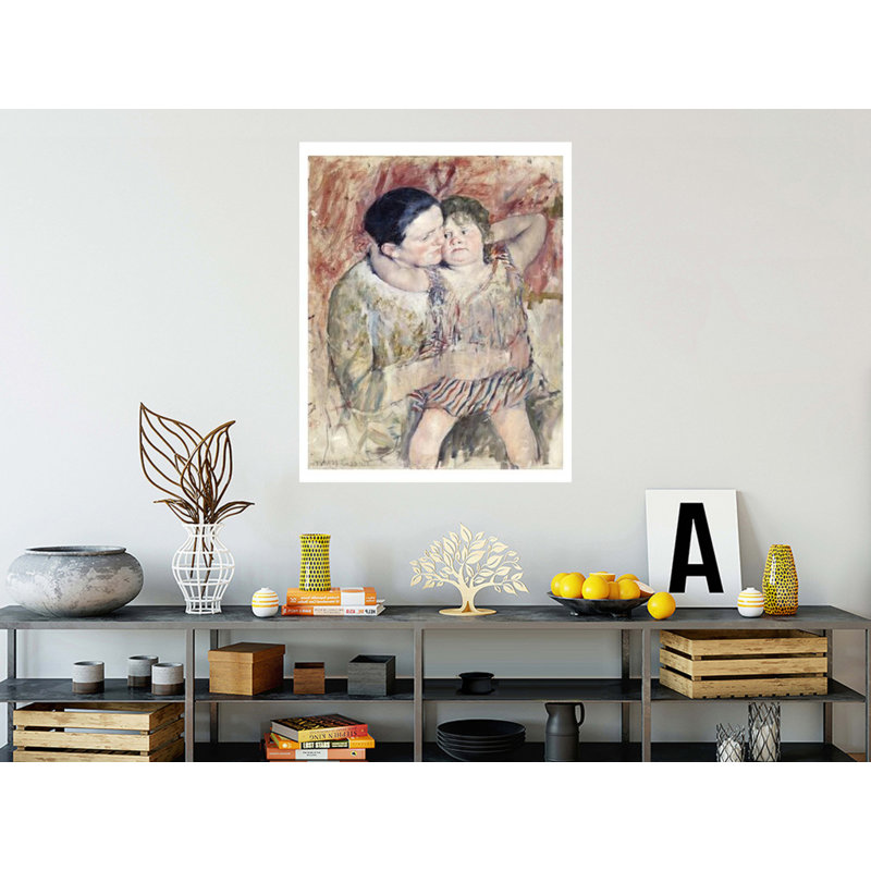 «Woman and Child» par Mary Cassatt - Impression giclée, H 40 po x l 32 po