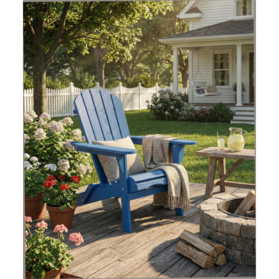 Fauteuil de patio en bois massif pour l'extérieur