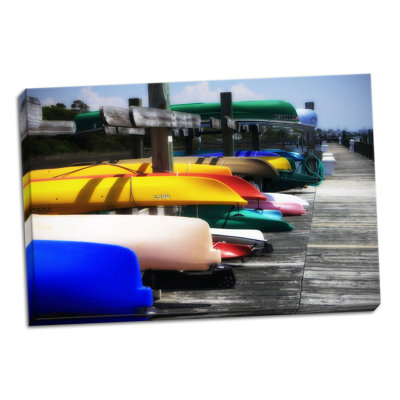 " Kayaks I " by Alan Hausenflock