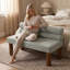 Boucle Upholstered Bench-1565639897