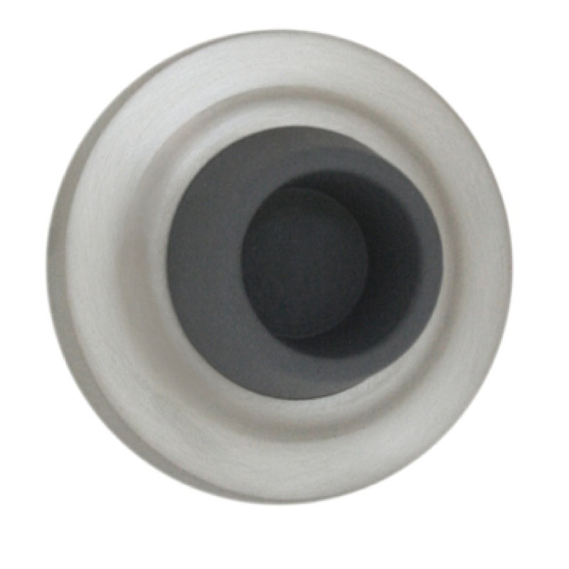 Door Stop, Brushed Nickel