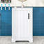 Meuble-lavabo moderne avec lavabo en céramique, tablette réglable et rangement organisé-710800713