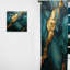 Tyrone - Rideau obscurcissant en marbre abstrait - 1 panneau-331429442