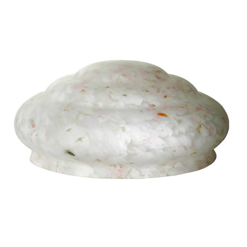 Dome Lamp Shade, White/Pink/Green